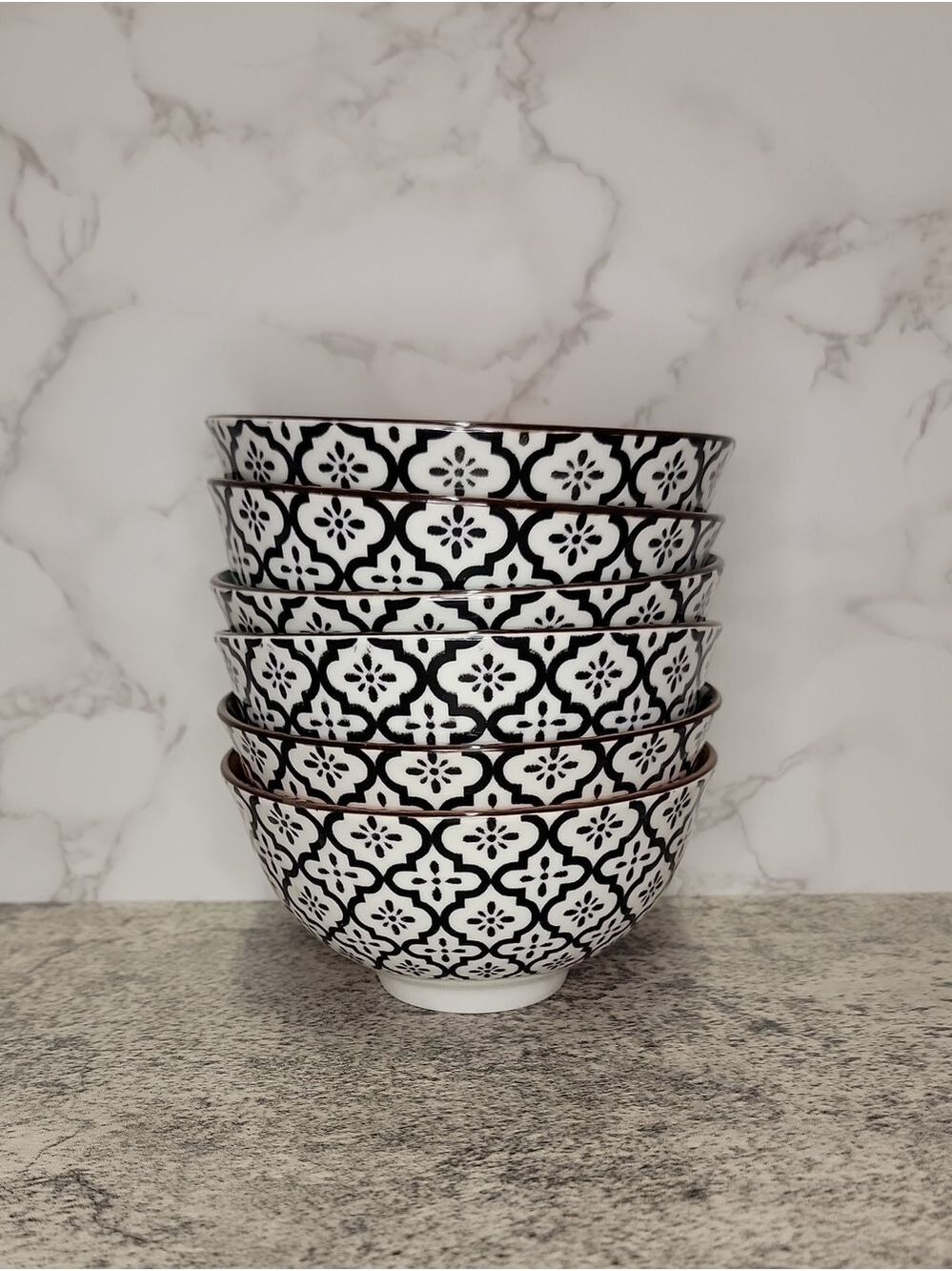 Set of six colorful bowls - Picture 9 of 14